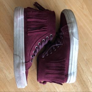 Vans Sk8-Hi Moc Burgundy